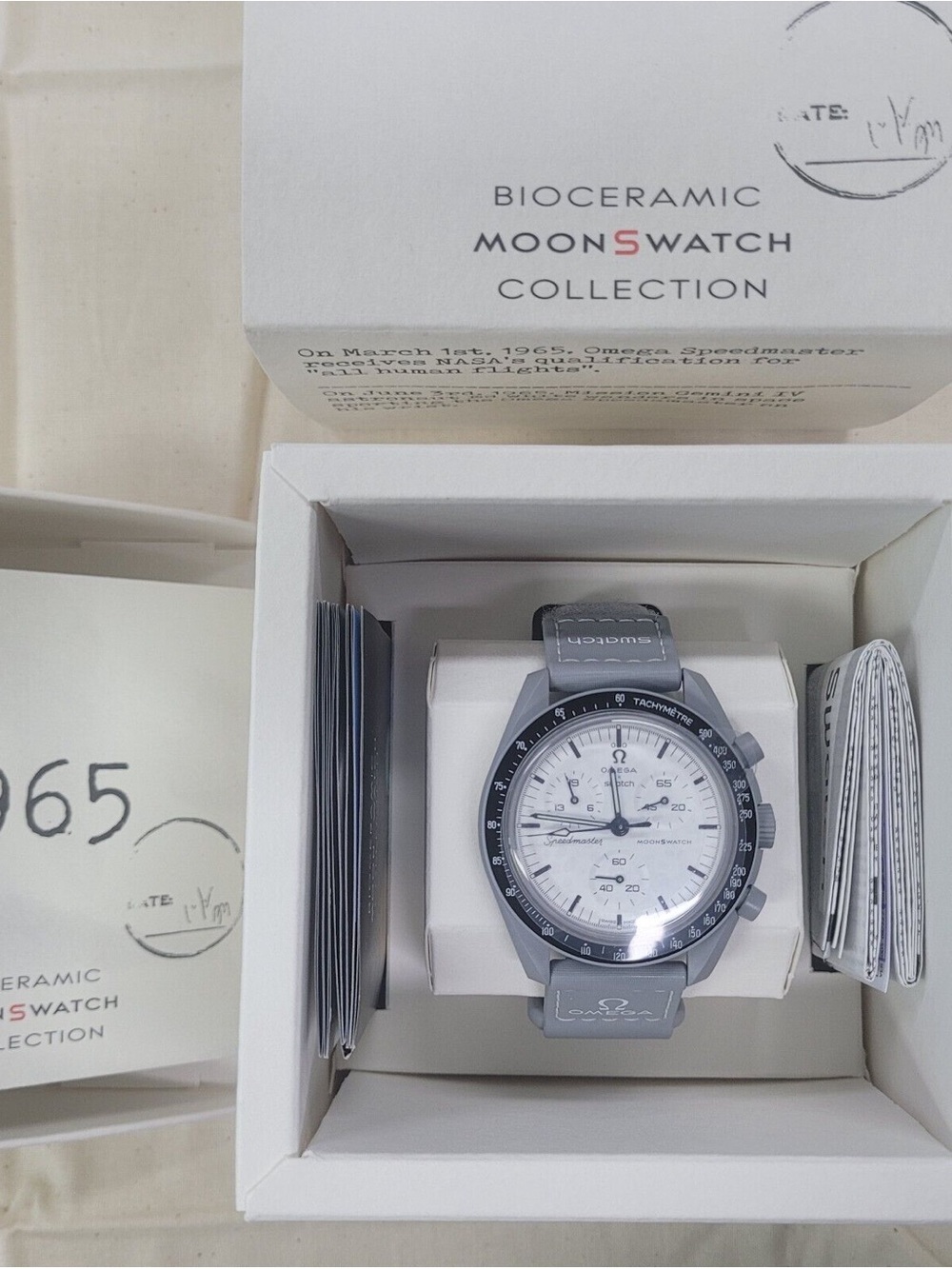 Omega × Swatch Speedmaster MoonSwatch 1965